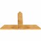 Ekena Millwork Portland Rough Sawn Timber Gable Bracket, Western Red Cedar, 48"W x 30"H x 2"D x 6"F, 15/12 Pitch GBW048X30X0206POR00RWR - alternate 4